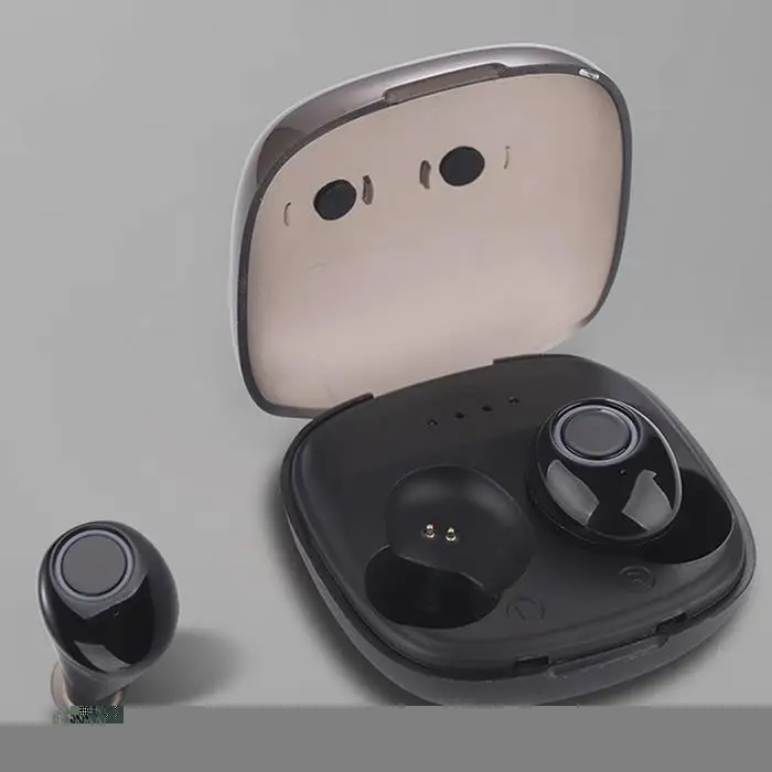 Портативный мини TWS Bluetooth беспроводные наушники спортивный автомобиль громкой связи беспроводные наушники для телефона с микрофоном с зарядным чехлом