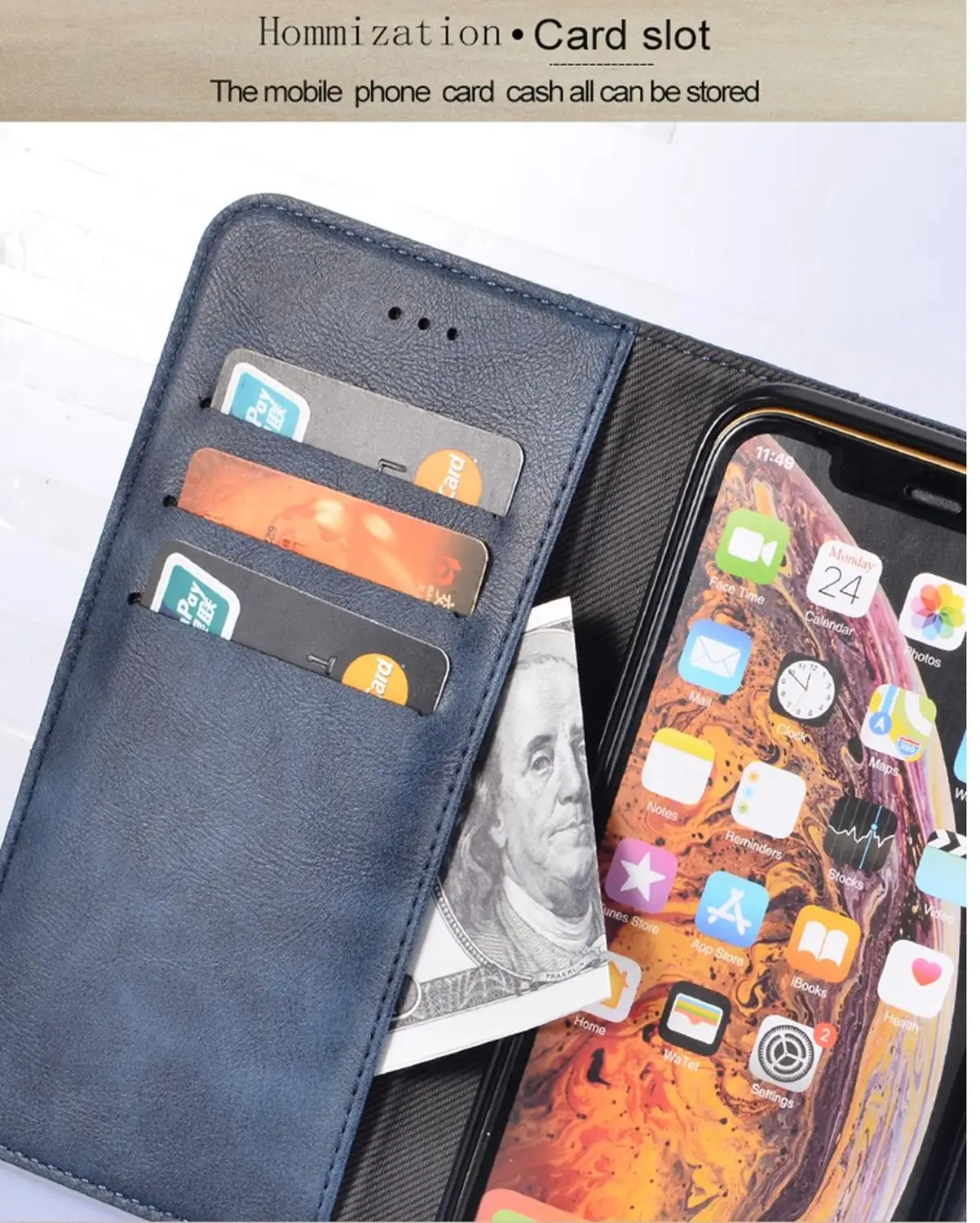  Phone Case for MEIZU MX4Card Slots StandRetro DesignMagnetic Fip Leather Phone CoverMEIZU MX4 Case