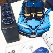 20086 Technic серия супер гоночный сплав колеса 1:8 модели наборы строительных блоков 4031 шт кирпичи игрушки подарок Совместимость Technic 42083