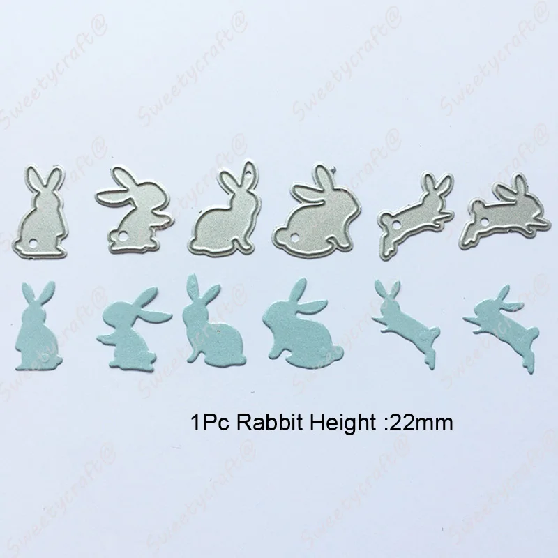Встряхните металлический прорезной трафарет для окраски кроликов штампы для скрапбукинга ремесло фоновые штампы высечки новые изготовление карт