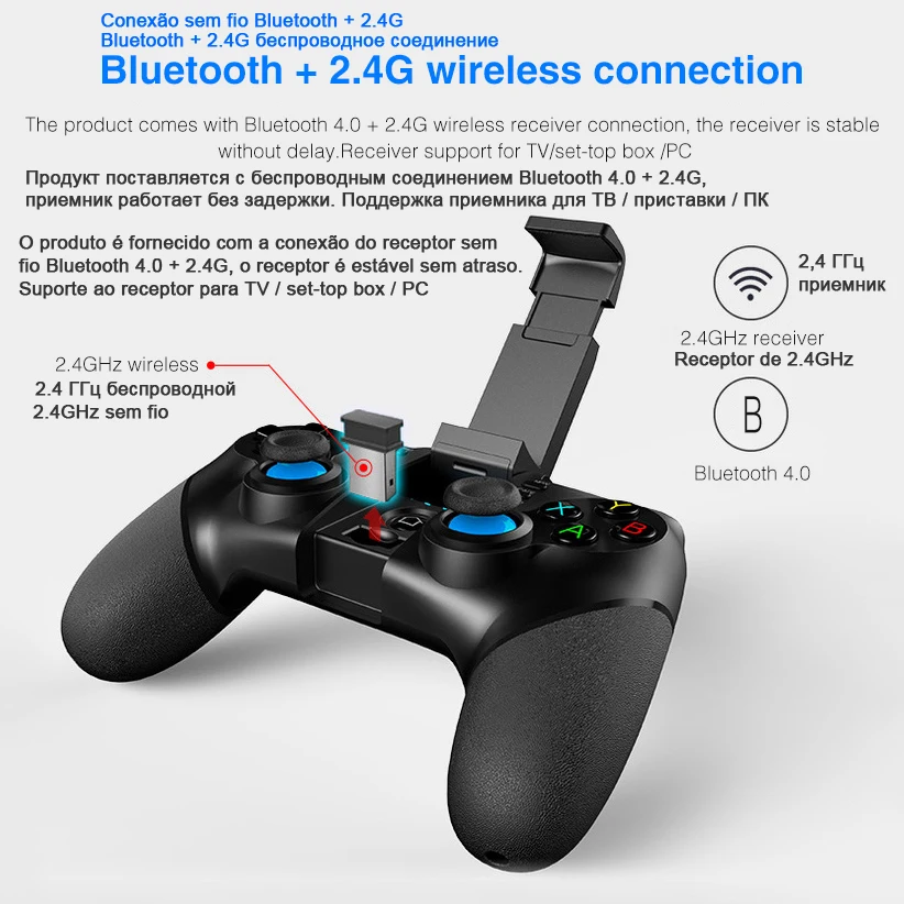  iPega USB Joystick Trigger Controller For iPhone Android Cell Phone Pubg Mobile Computer PC Game Pa