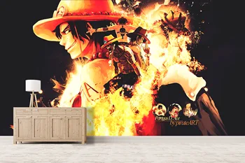 

[Self-Adhesive] 3D ONE PIECE 252 Japan Anime Wall Paper mural Wall Print Decal Wall Murals Belly