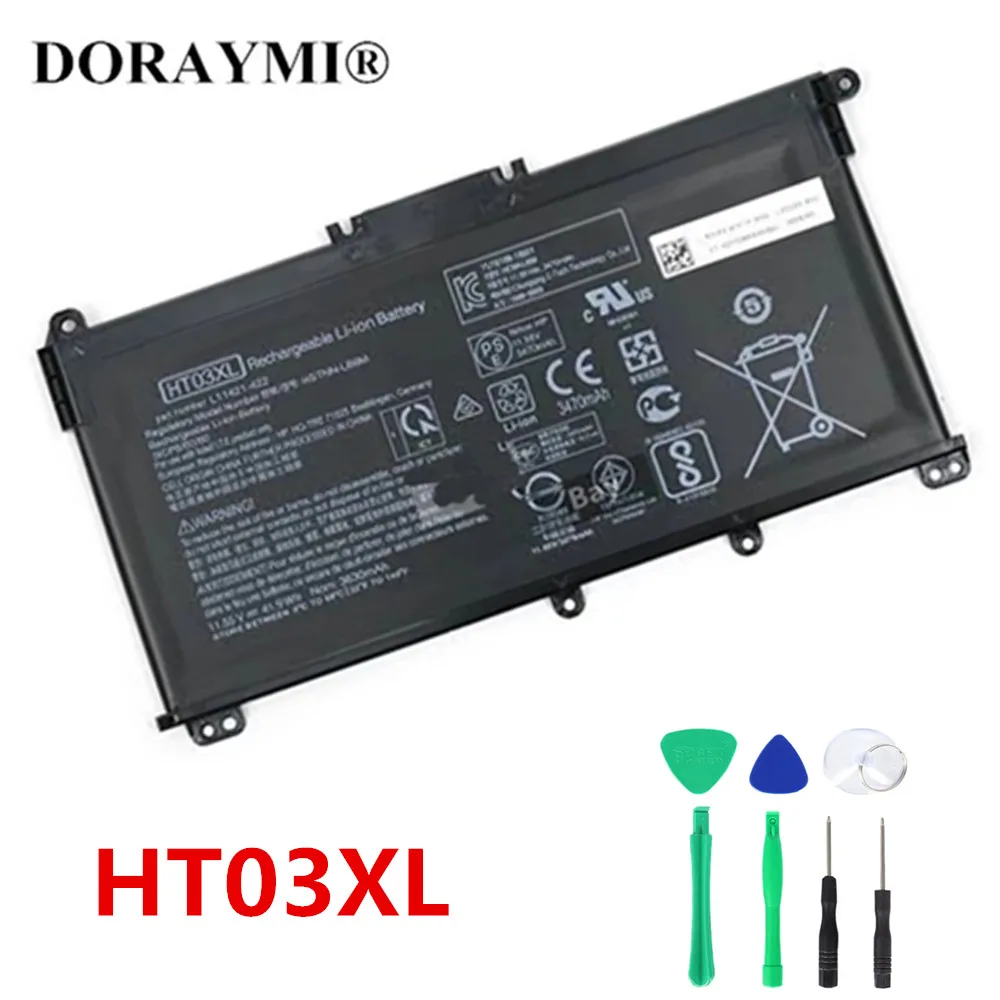 

Original HT03XL Laptop Battery for HP Pavilion 14-CE0001LA 14-CE0010CA 15-CS0037TX 15-CW1000AU HSTNN-UB7J Replacement Batteria