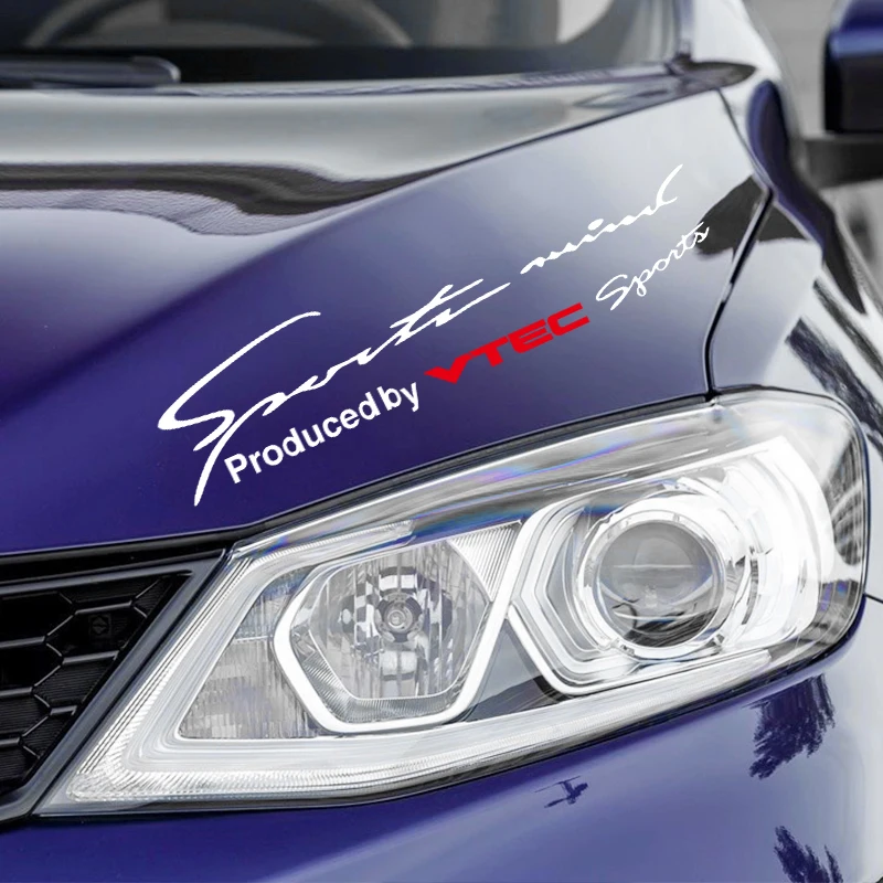 Автомобильный Стайлинг лампа VTEC Спортивная наклейка автомобильный для Honda Civic Si