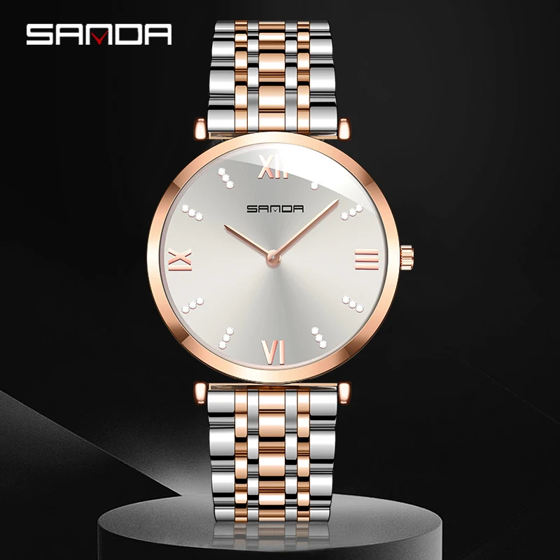 

2019 Sanda New Men's Quartz Watch Casual Fashion Watch Women's Watch Business Watch Quartz Watch Men's Birthday Gift Relogio