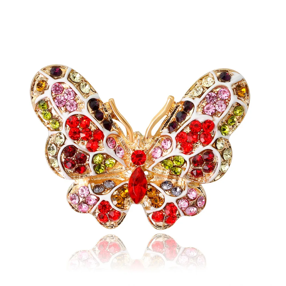 

Color Butterfly Brooch Fashion Korean-style Insect Corsage Women's Hot Sales-