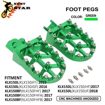 

Footrest Footpegs Foot Pedal Foot Pegs For Kawasaki KLX150L KLX150BF KLX150BF KLX 150L 150L 150BF 2015 2016 2017 2018