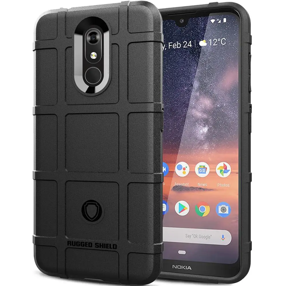 Для Nokia 3,2 4,2X71 8,1 7,1 1 3,1 C Plus X3 X7 9 PureView 2,2 6,2 Чехол Броня прочный силиконовый Щит чехол противоударный чехол