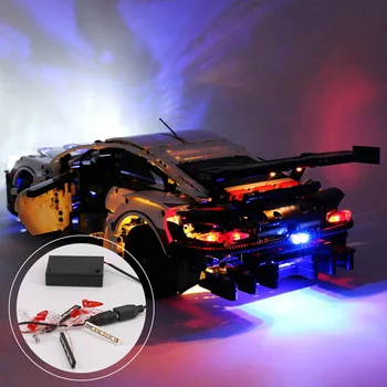 

DIY Building Blocks Bricks Colorful LED Light-Emitting Baby Compatible Block Tools For Models Kids Toys For Children Gifts