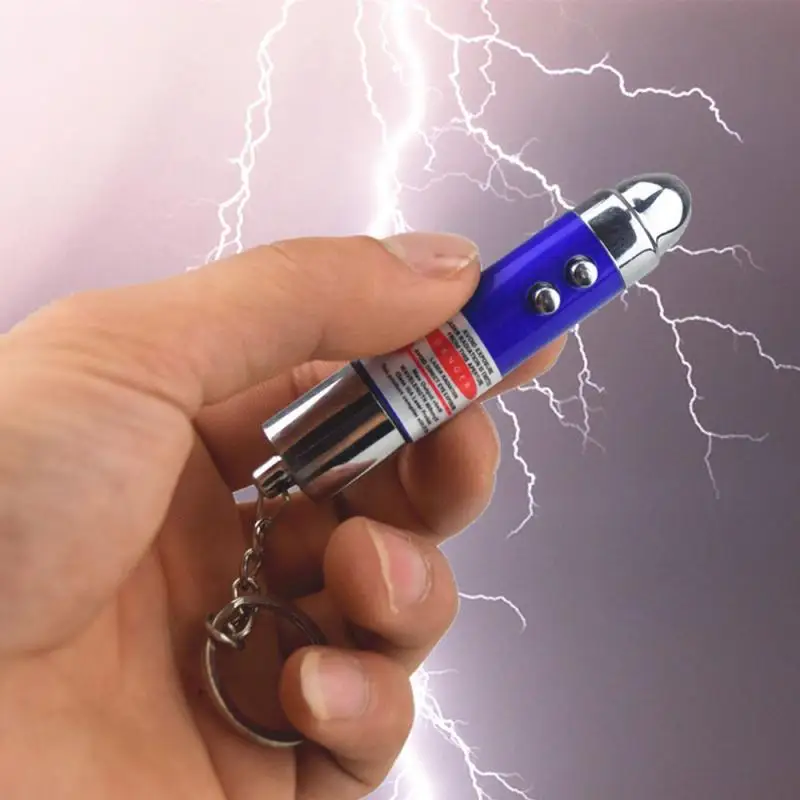 Electric Shock With battery Laser Sight Pointer 5MW High Power Green Dot Laser Light Pen Powerful Laser Meter Lazer Pen Keychain