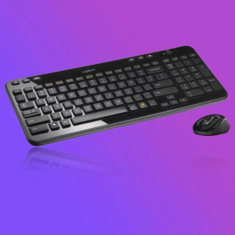 Беспроводная клавиатура logitech MK365 USB, приемник Unifying, мышь 1000 dpi, набор комбо для дома, офиса, ноутбука