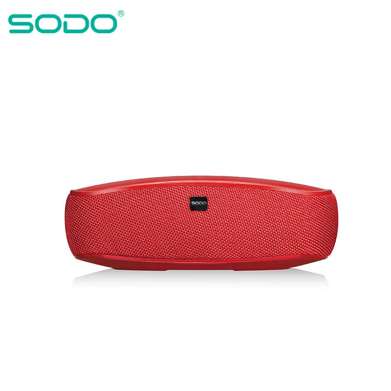 Беспроводной Bluetooth динамик SODO L3 портативный динамик с HD звуком и басами Встроенный микрофон динамик совместим с телефоном планшет ТВ