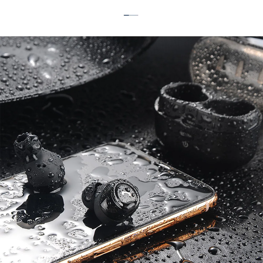True Wireless Bluetooth Earphone Mini Headset In Ear Headphones Sport Gaming Earphones Earbuds Handsfree Active Noise Cancelling