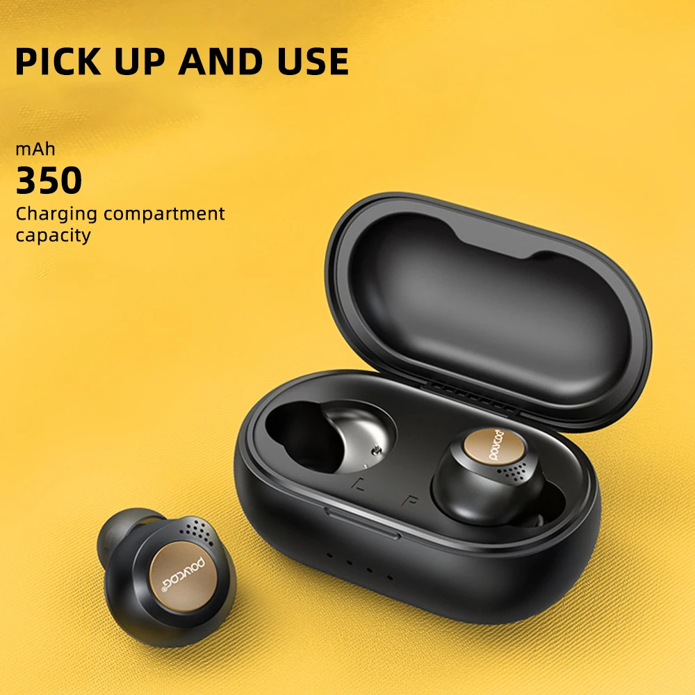 FDBRO Tws 5.0 Wireless Earphone Smart Sensor Bluetooth Headphone Bass Music Headset Stereo Earbuds Wireless Headphones