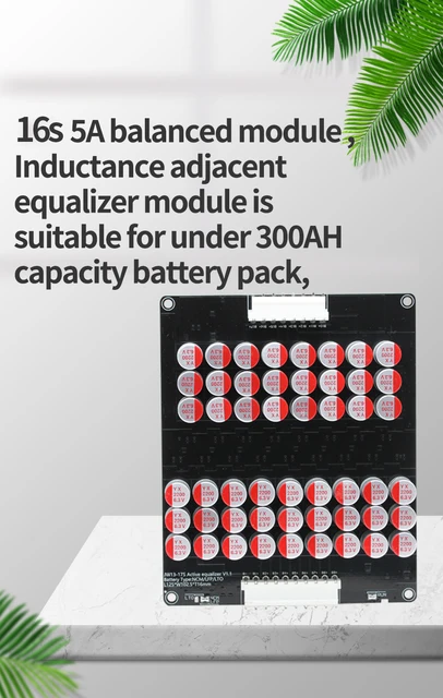 Active Equalizer 48v Lithium Battery  Lithium Battery Lifepo4 Lto Balance  - 16s 5a - Aliexpress