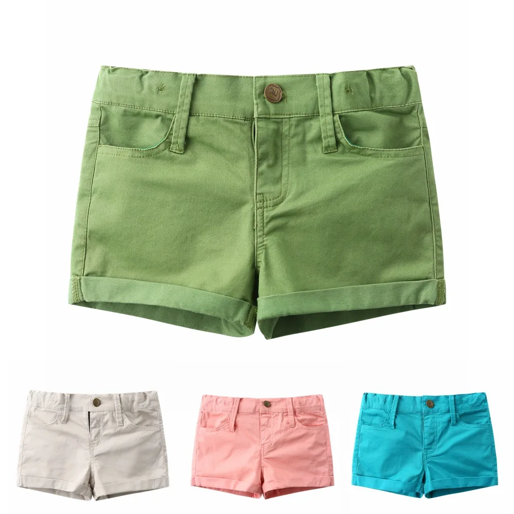 

Shi jun Children's Shorts Summer New Style GIRL'S Cowboy Shorts No Good-Girl's Cotton Shorts
