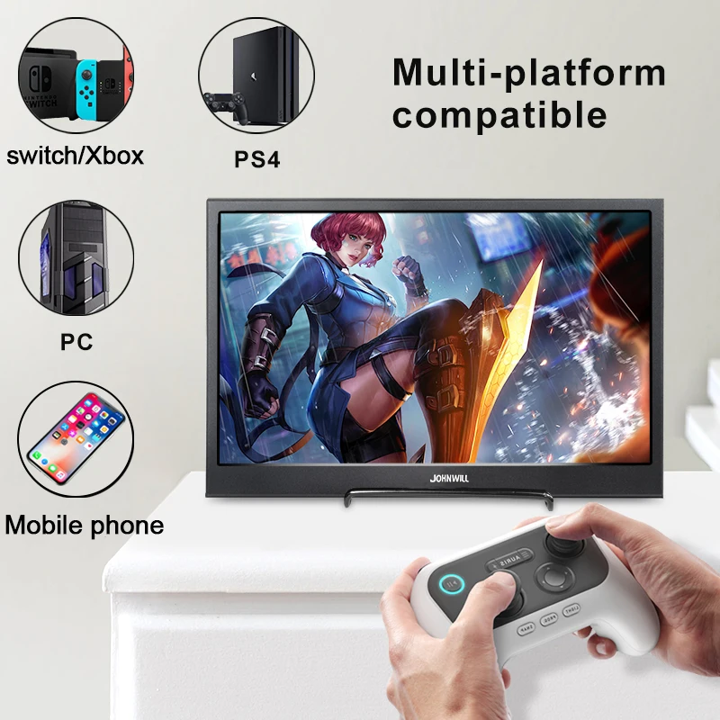 1920X1080 ips 11,6 дюймов портативный монитор двойной мини HDMI PS3 PS4 Xbox360 игровой дисплей для Raspberry Pi Windows 7 8 10 USB5V Мощность
