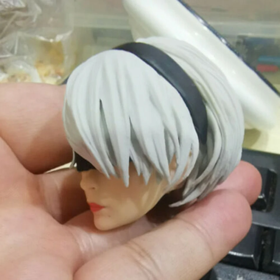 SUPER DUCK 1/6 Sexy Female Fighting Girls NieR: Automata 2B YoRHa Head Cosplay Series Model F 12" Figure Body