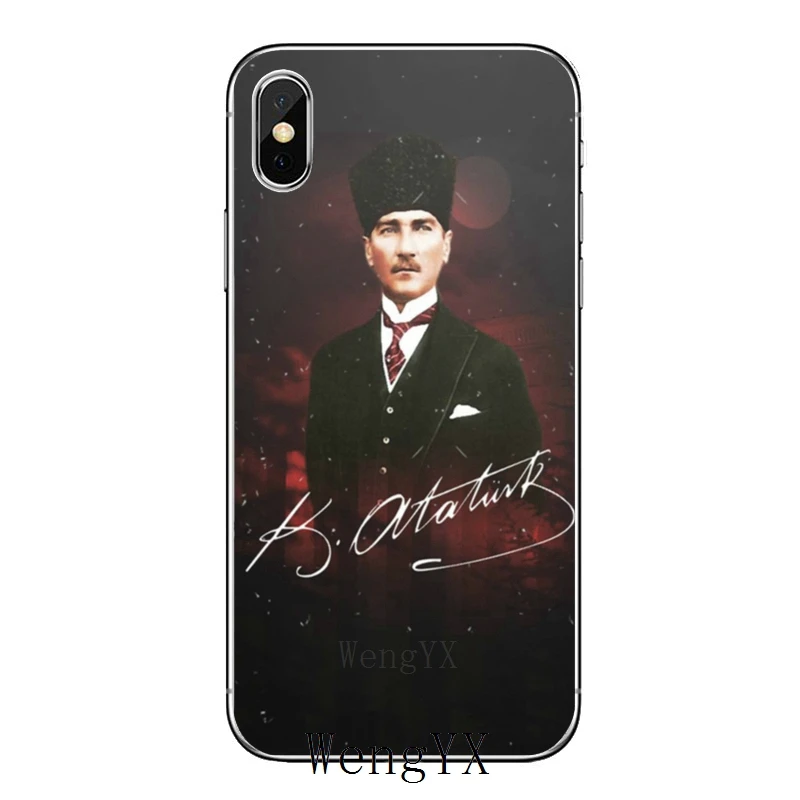 Турция Мустафа Кемаль Ататюрк для samsung Galaxy J8 J7 J5 премьер-профессионал J3 A3 A5 A7 мягкий чехол - Цвет: Kemal-Ataturk-A-08
