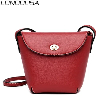 

Simple Ladies Bucket Bag Luxury Brand Handbags Women Shoulder Bags Designer Soft Leather Crossbody Bags For Women 2020 New Sac