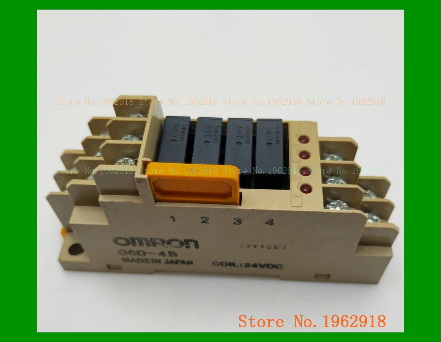 

G6D-4B 24vDC Relay base