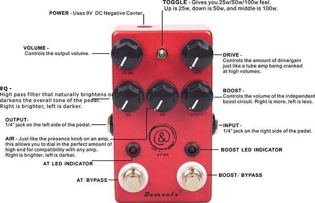 Demonfx / AT-D8 　JHS The AT+クローン Demonfx / AT-D8 JHS The AT+クローン