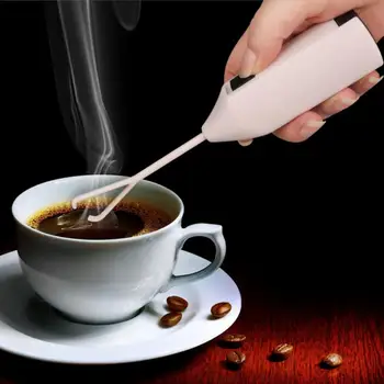 

Milk Drink Coffee Whisk Mixer Electric Egg Beater Frother Foamer Mini Handle Stirrer Practical Kitchen Cooking Tool