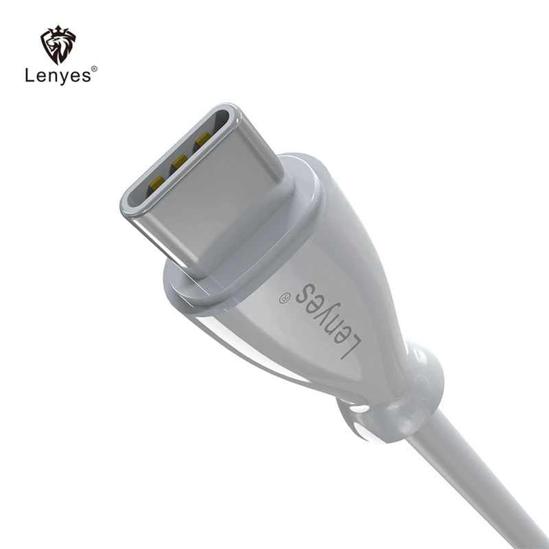 Lenyes 100 см USB C кабель type C к type-C Ios Micro A внешний аккумулятор зарядный кабель для передачи данных для Macbook для IPhone X XR XS 11 LC901-TC