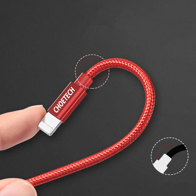 CHOETECH 3 в 1 USB кабель для iPhone samsung Xiaomi Быстрая зарядка Micro USB кабель мобильного телефона usb type C кабель для зарядки