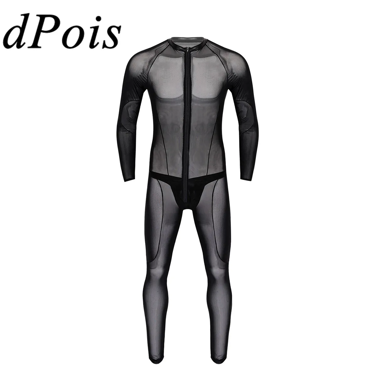 Мужское Сексуальное Женское трико боди мужское прозрачное трусы нижнее белье