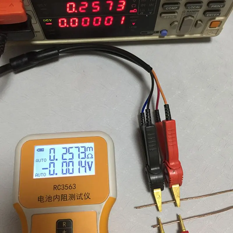 Тестер внутреннего сопротивления аккумулятора. Rc3563 Battery Tester. Rc3563 - анализатор. Зажим Кельвина для rc3563 тестер внутреннего сопротивления напряжения. Щупы для тестера внутреннего сопротивления rc3563.