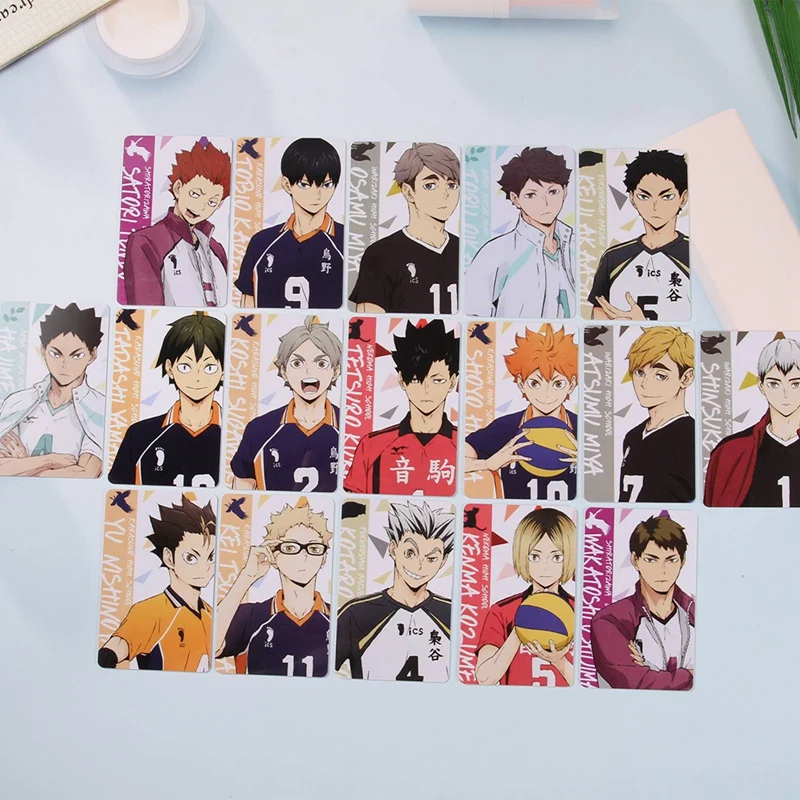 Аниме Haikyuu! Фигурки хинаты шойо карточки с символами IC-Карты детские игрушечные