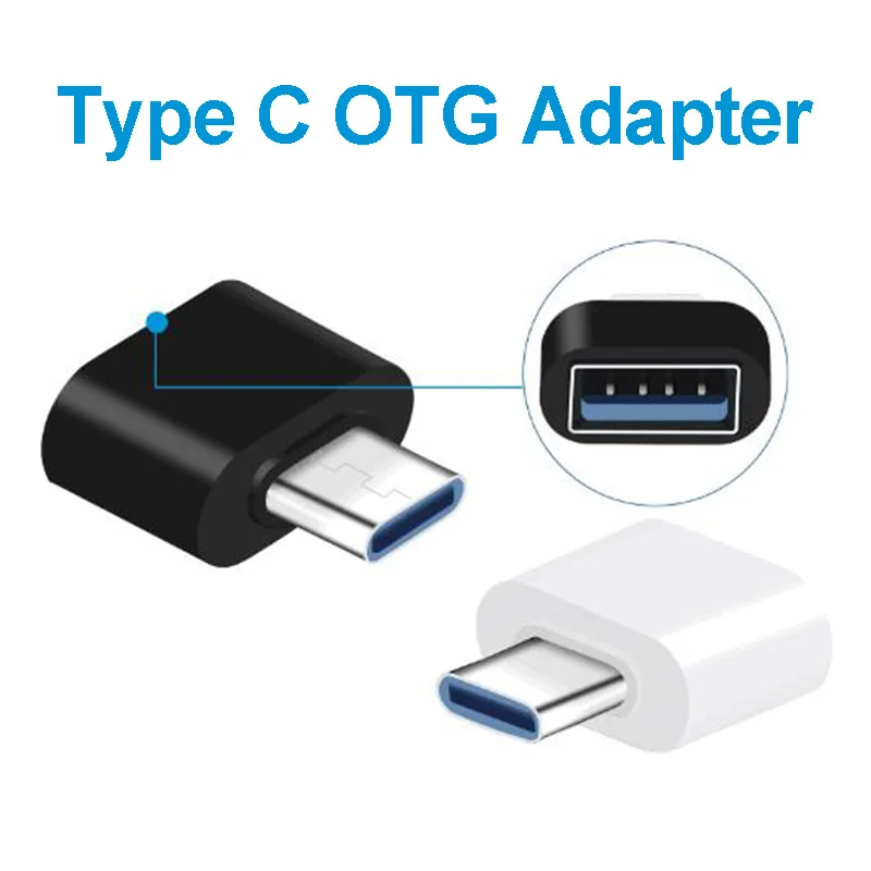 Адаптер OTG Type C USB преобразователь Micro в конвертер для зарядки и синхронизации