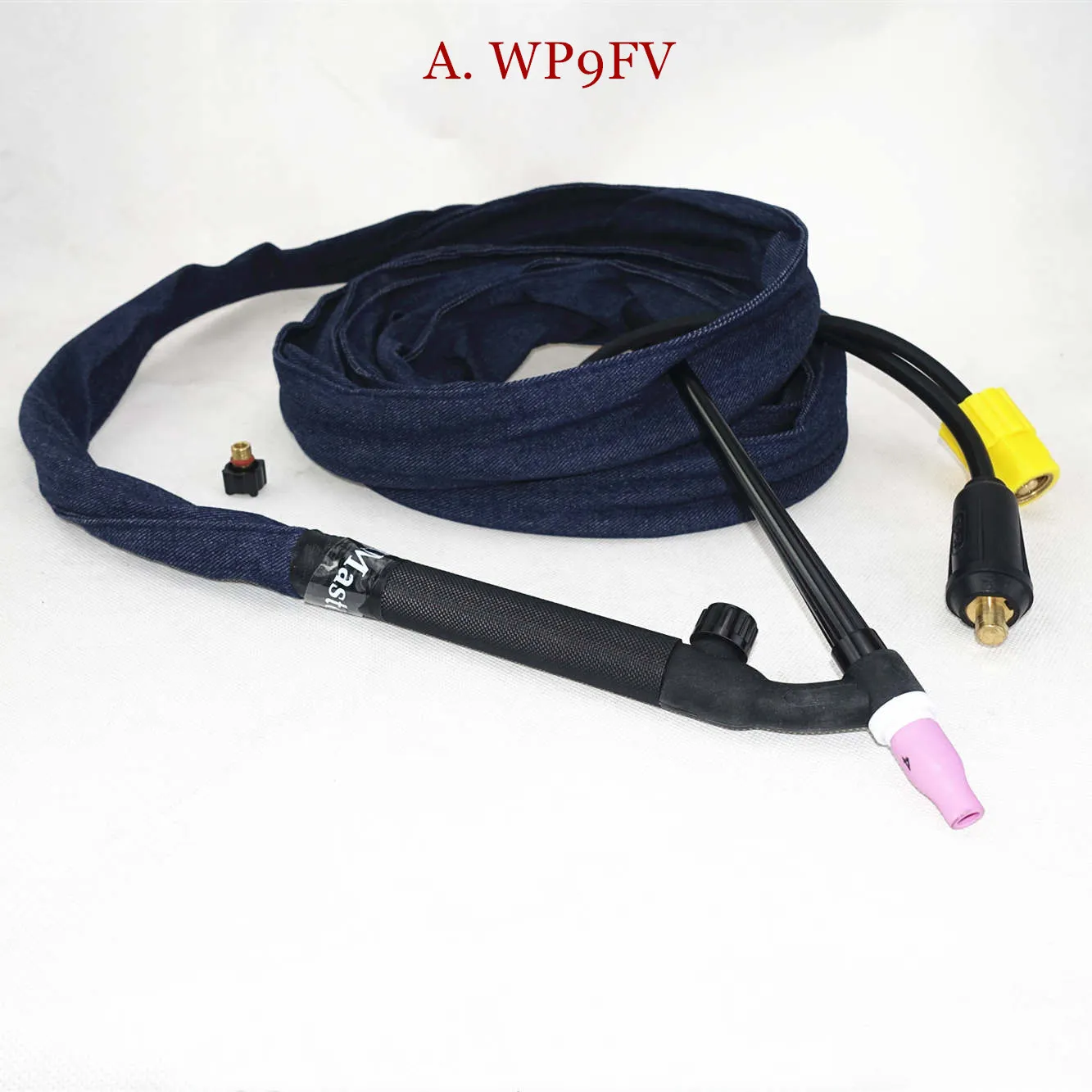 WP9FV TIG фонарь 4 м 13 футов газовый вольфрамовый дуговой сварочный WP9 с аргоном и
