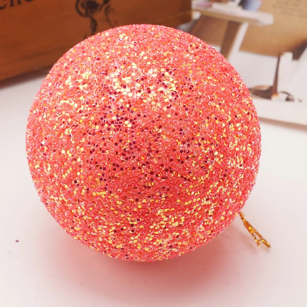 8 см Merry Christmas Sticky Алмазные блестки высококлассные Рождественский шар Стразы блестящие шары шар орнамент с рождественской елкой Decoratio A30930