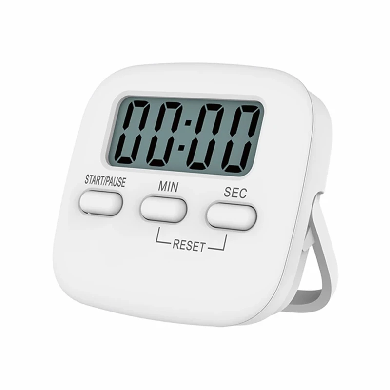 Digital LCD Kitchen Cooking Timer With Strong Magnet Back For Cooking Baking Sports Games Office ( Battery Not Included )