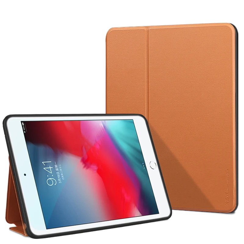 X-Level Чехол-книжка из искусственной кожи для iPad Mini, ударопрочный тонкий Чехол-подставка для iPad Mini 4 7," с функцией сна
