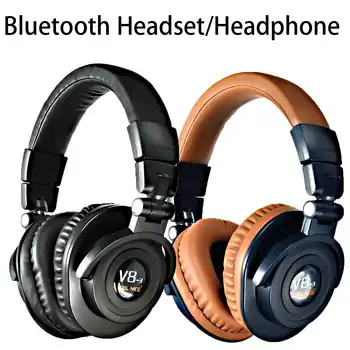 

Wireless bluetooth Headphones Foldable Noise Cancelling Adjustable Earphone Bass Headset Built-in Mic for PC for iPhone Xiaomi