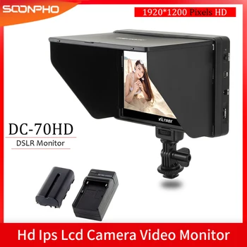 

Viltrox DC-70HD 4K Clip-on 7'' HD IPS LCD Camera Video Monitor Display 1920x1200 HDMI AV Input for Canon Nikon Pentax BMPCC