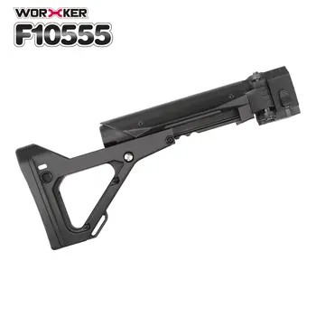 

Worker Mod Shoulder Stock 3D Printing Foldable Tail Stock Buttstock Toy Gun Accessories For Nerf N-strike Elite Series