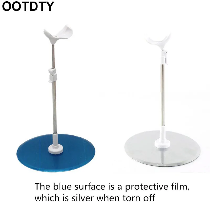 

1pc Silver 1/3 1/4 Bjd Dolls Display Stand Holder 60cm 50cm SD Bjd Dolls Accessories Toys