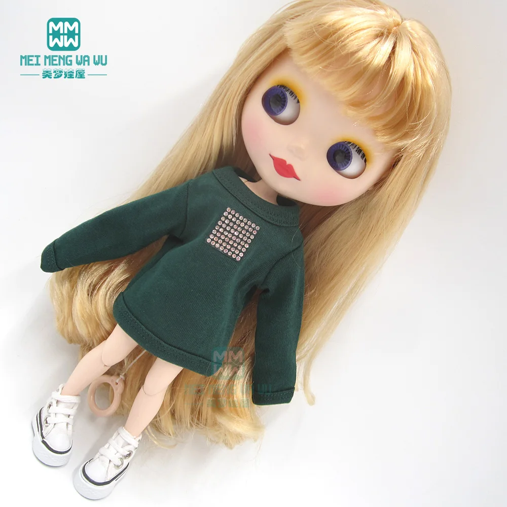 Одежда для куклы fit 1/6 28-30 см blyth Azone OB23 OB24 модная спортивная одежда джинсы, футболки