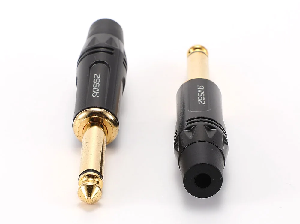 6,35mm TRS Stereo-Audiokabel 1/4" Stecker auf Stecker Symmetrischer Anschluss für Lautsprecher Verstärker Mixer Aufnahmekabel – Detail 27