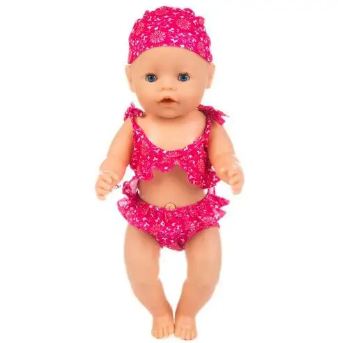 Модные Llovely платье одежда костюм подходит для 43 см ухода за ребенком мам Baby Doll 17