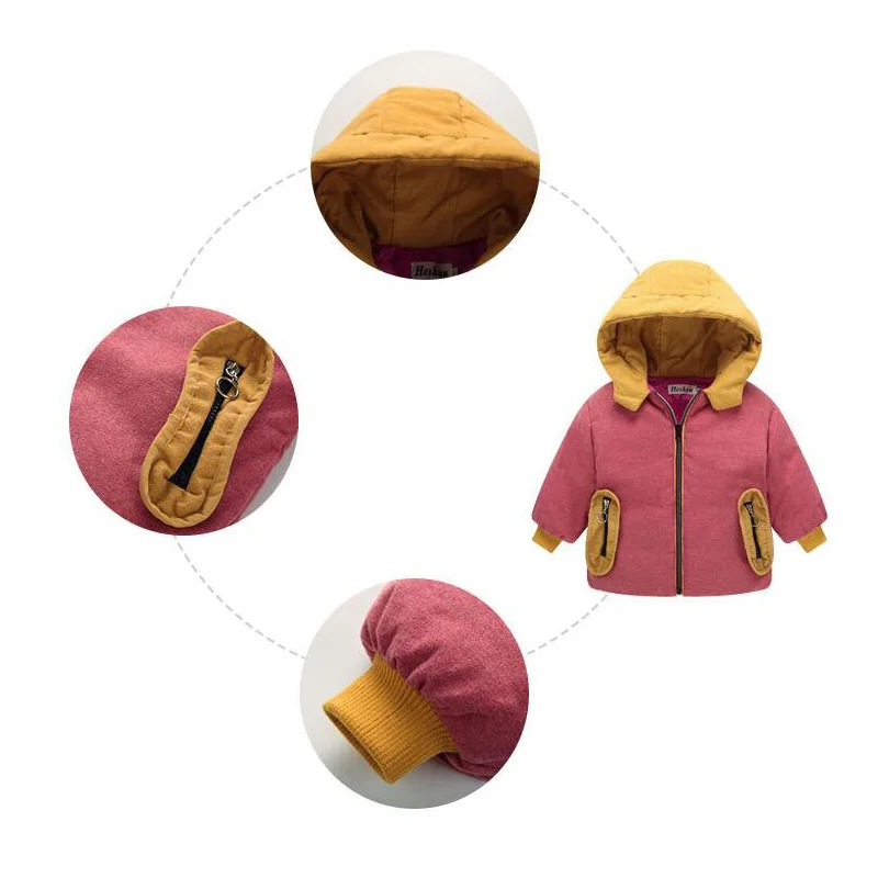 Новые зимние детские пальто, куртки для мальчиков, верхняя одежда, теплая плотная куртка с капюшоном для мальчиков и девочек, верхняя одежда, детская Подарочная одежда
