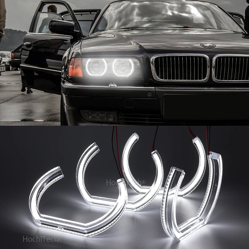 Для BMW 7 серий E38 1995-2001 ксеноновые фары DTM M4 Стиль ультра яркие светодиодные глаза