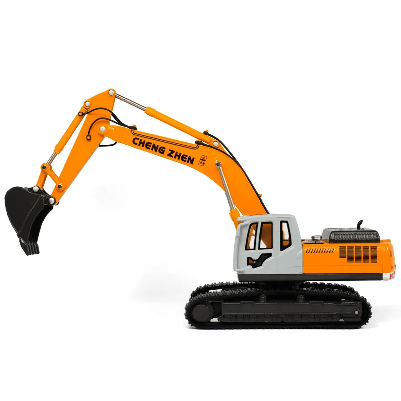 Caipo Alloy Engineering Freight Truck Excavator CHILDREN'S Toy Model Engineering Vehicle Model Car 88377 Boxed