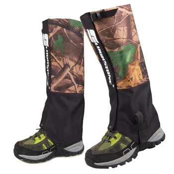 

2 Pcs Outdoor Snake Gaiters Warm For Mountaineering Waterproof Wear-resistant Camouflage 2pcs