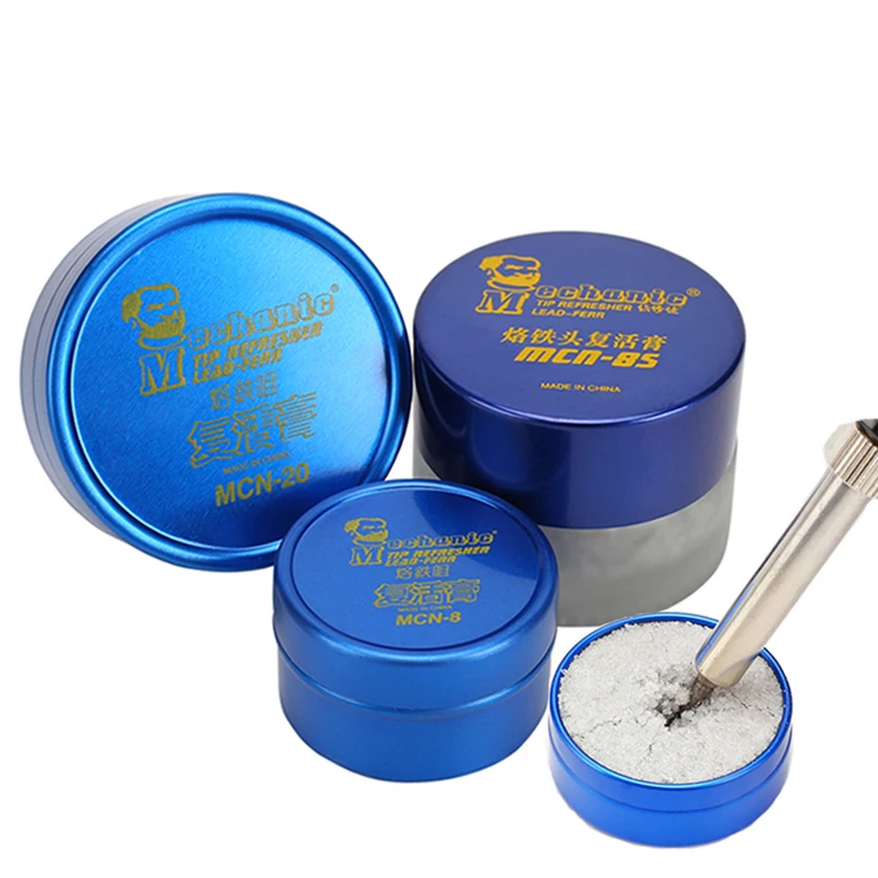 

MECHANIC Soldering Tip Refresher Clean Paste Oxide Solder Iron Tip Welding Sting Resurrection Cream BGA Soldering Repair Tools