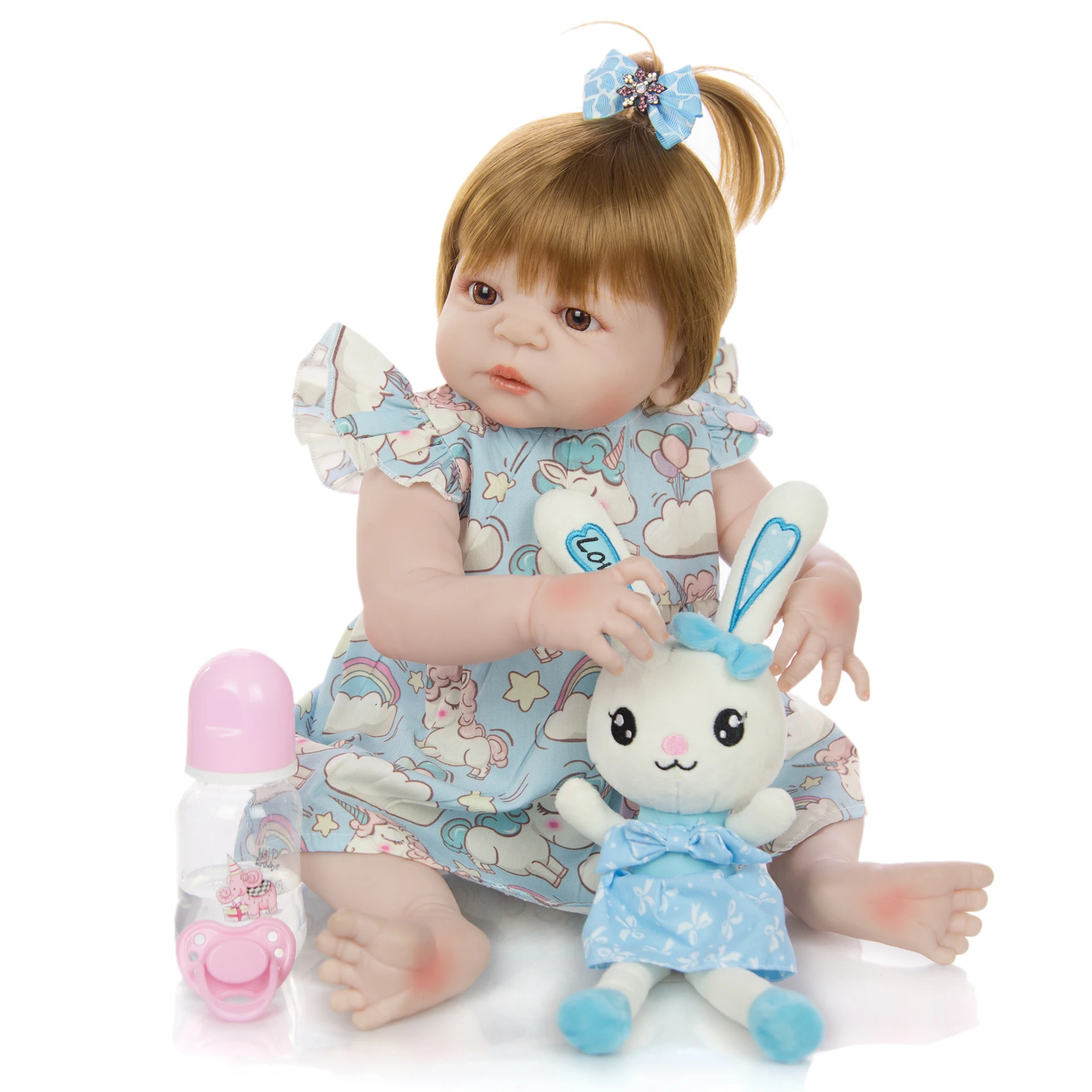 2" 55 см игрушка тело Кукла Reborn Baby Doll девочка кукла игрушка для девочки принцесса детские куклы Дети День рождения Рождество подарки игрушка для ребенка